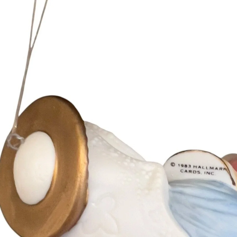 Vintage 1983 Hallmark Keepsake Ornament Madonna Child Porcelain Original Box‎ - Picture 6 of 11